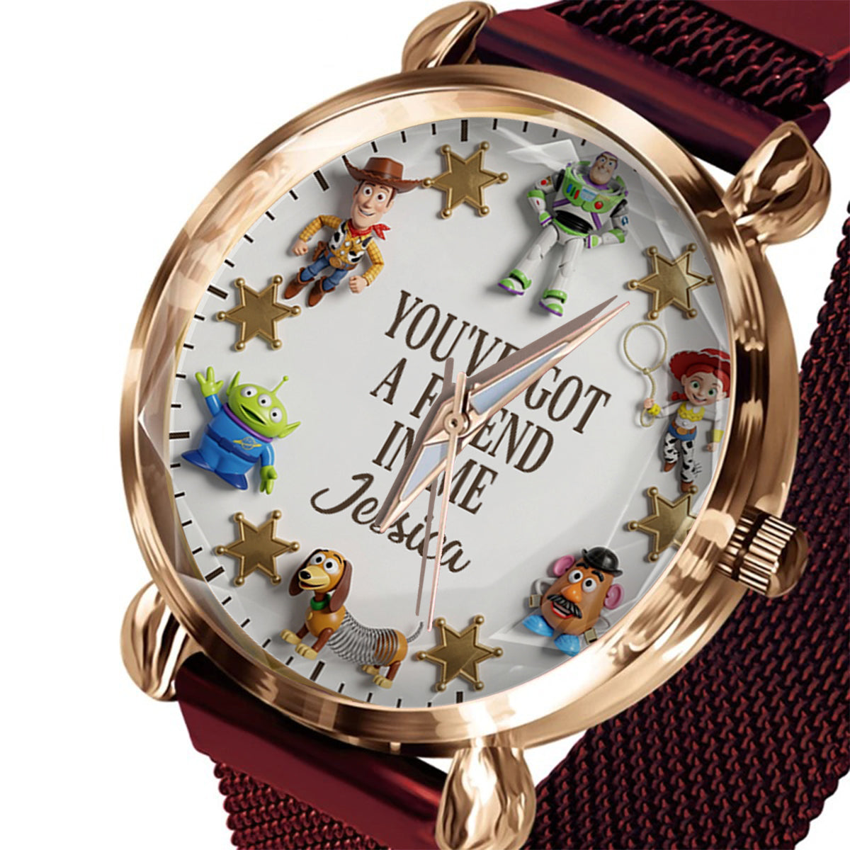 You've Got A Friend In Me - Personalized Movie For Kids Women Hand Watch