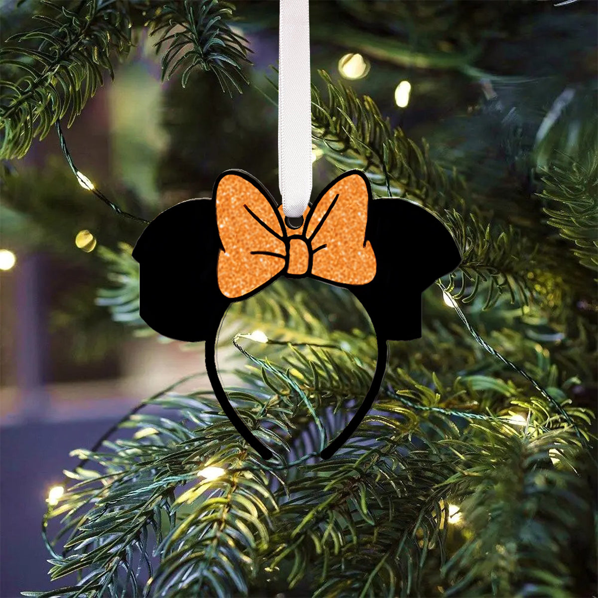 Life Of A Park Girl - Personalized Mouse Folded Advent Calendar With Ornaments