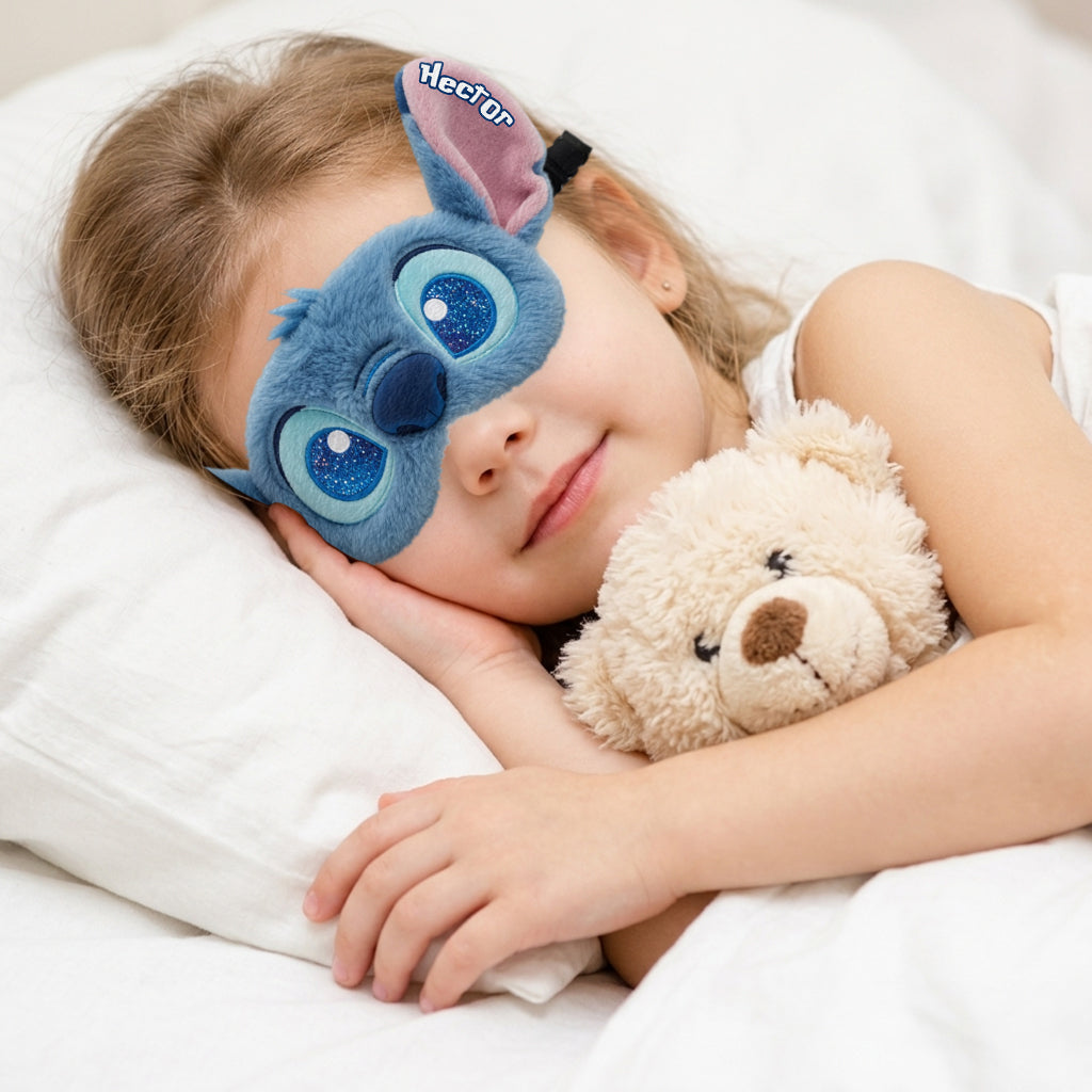Ohana Means Family - Personalized Ohana Cooling Sleep Mask