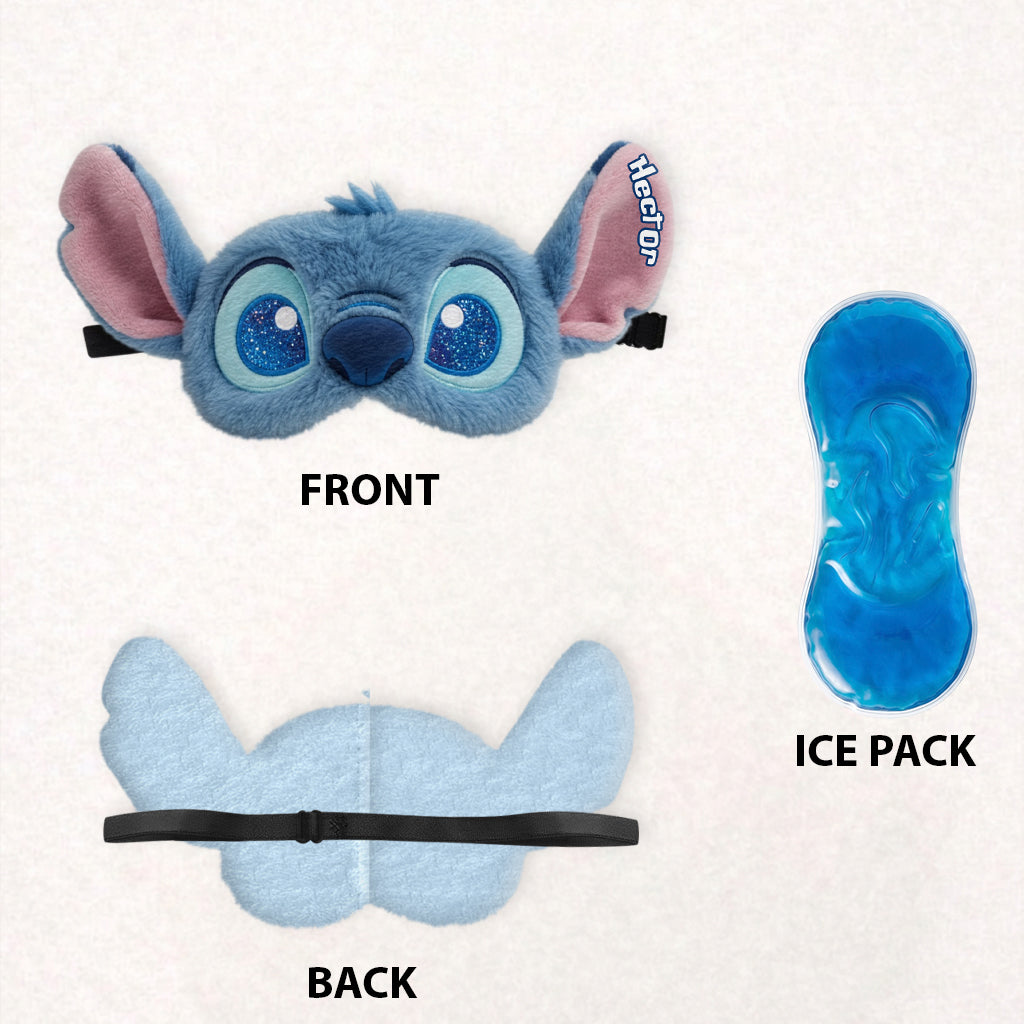 Ohana Means Family - Personalized Ohana Cooling Sleep Mask