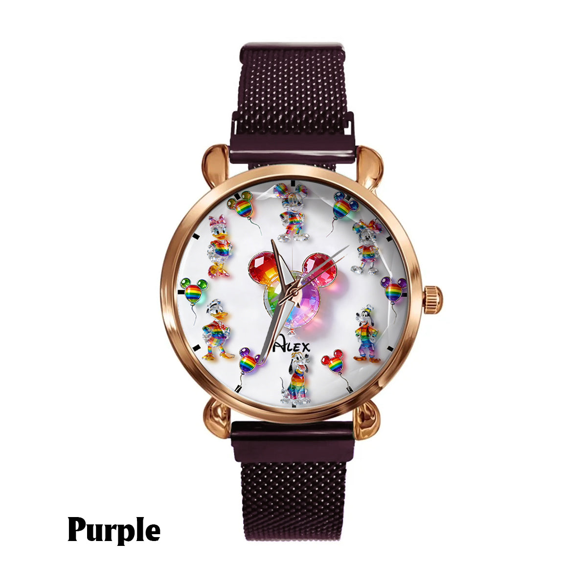 Love Is Love Pride - Personalized LGBT Support Women Hand Watch