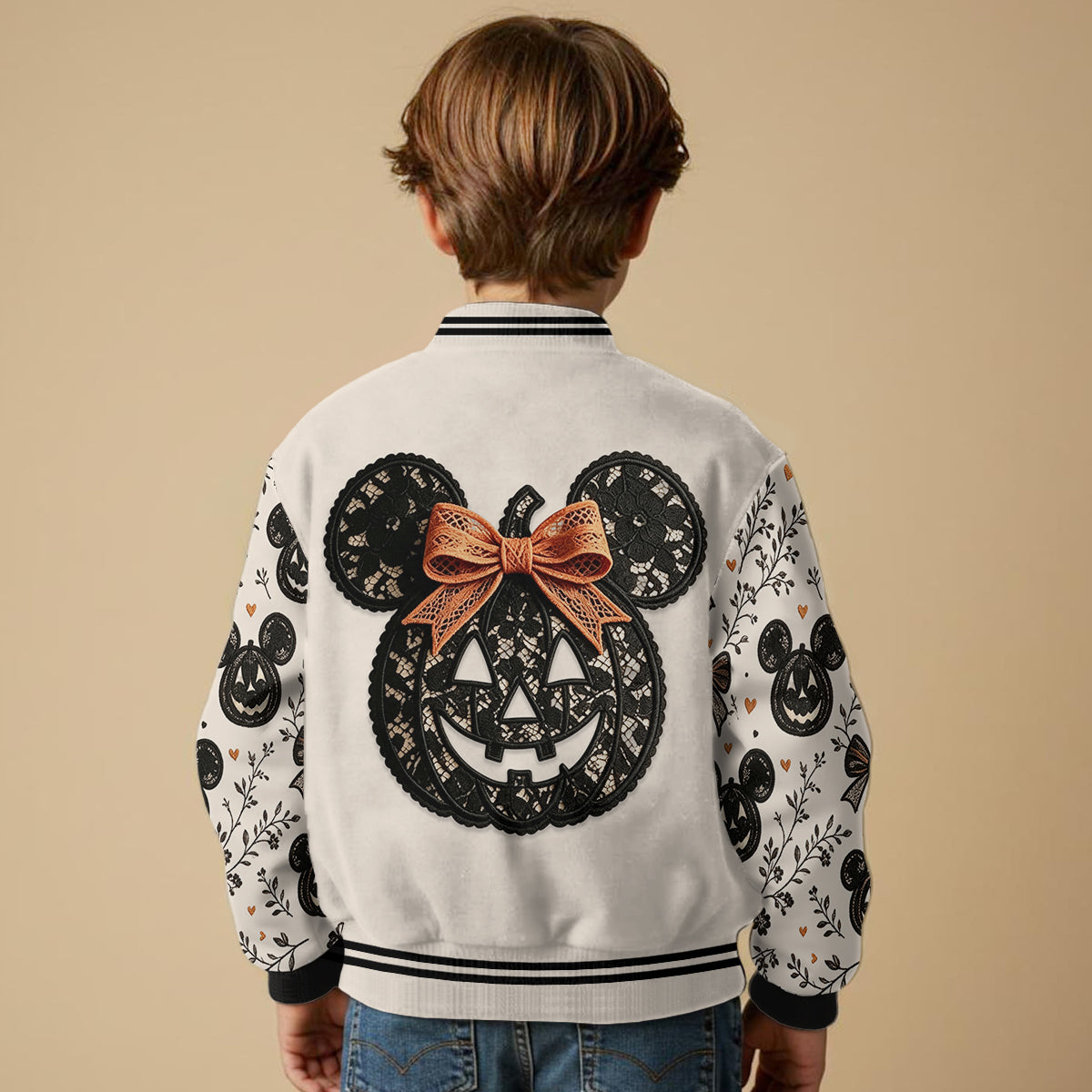Belive In Magic - Personalized Mouse Varsity Jacket