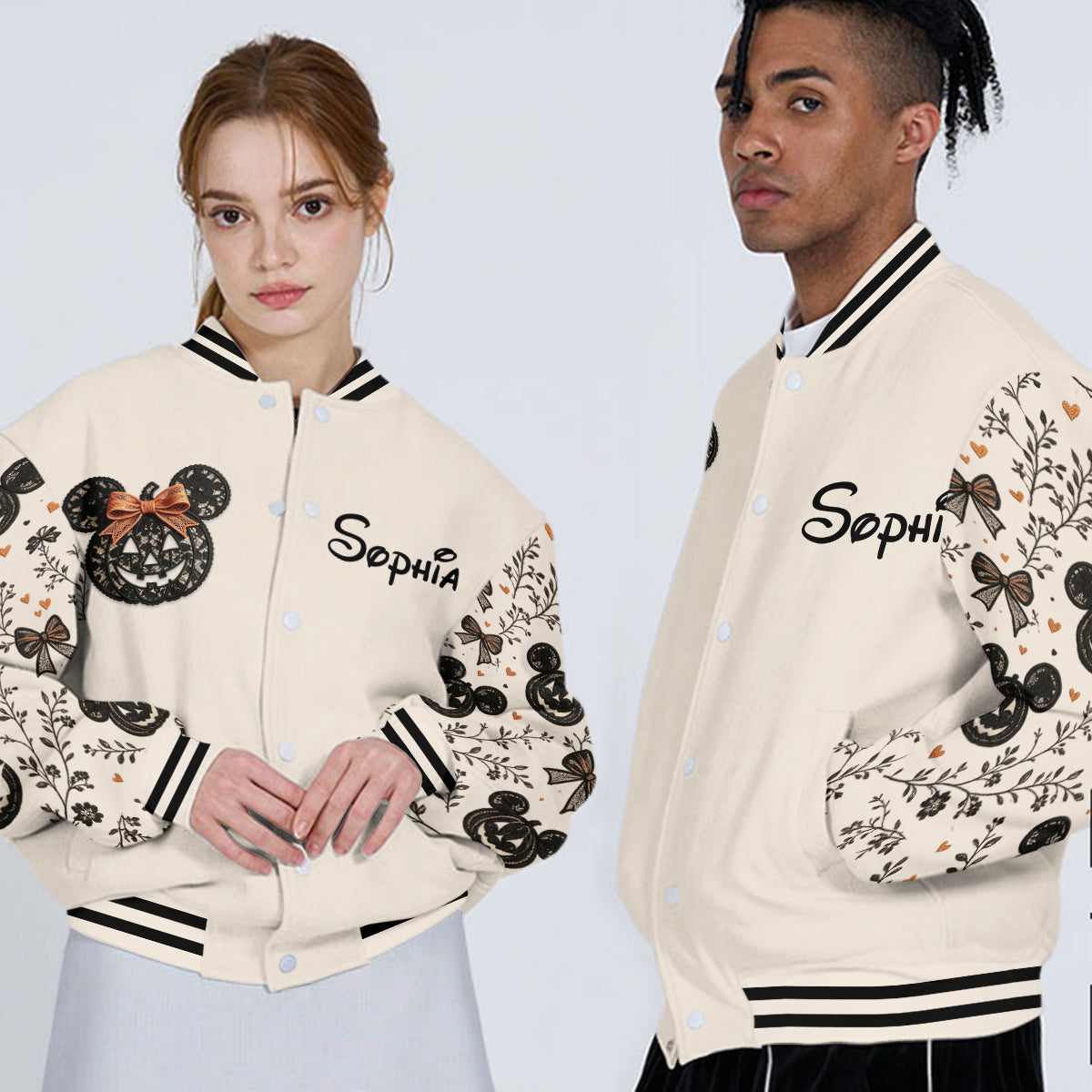Belive In Magic - Personalized Mouse Varsity Jacket