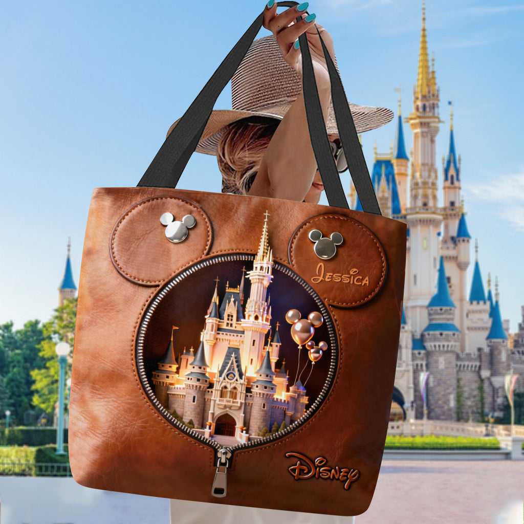 The Magical Castle - Personalized Mouse Tote Bag