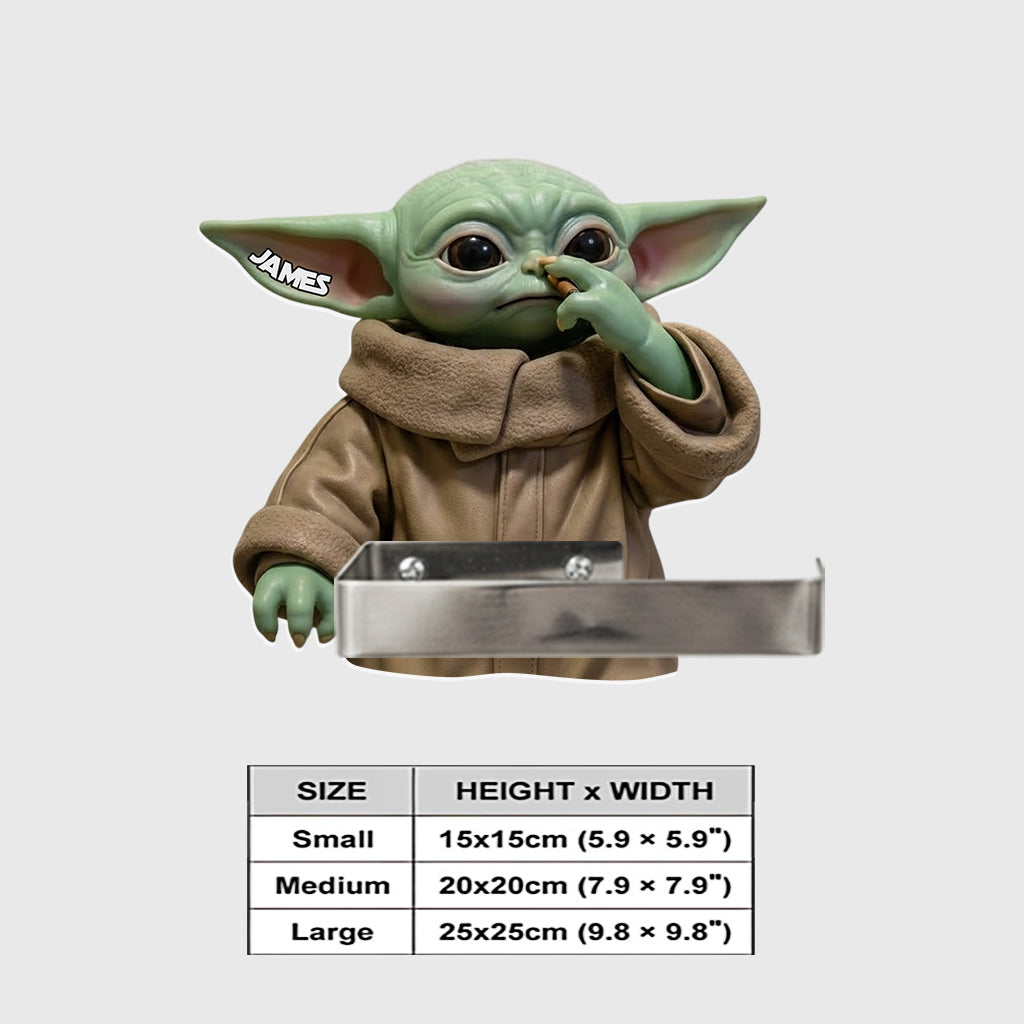 The Force Funny Gift - Personalized The Force Toilet Paper Holder