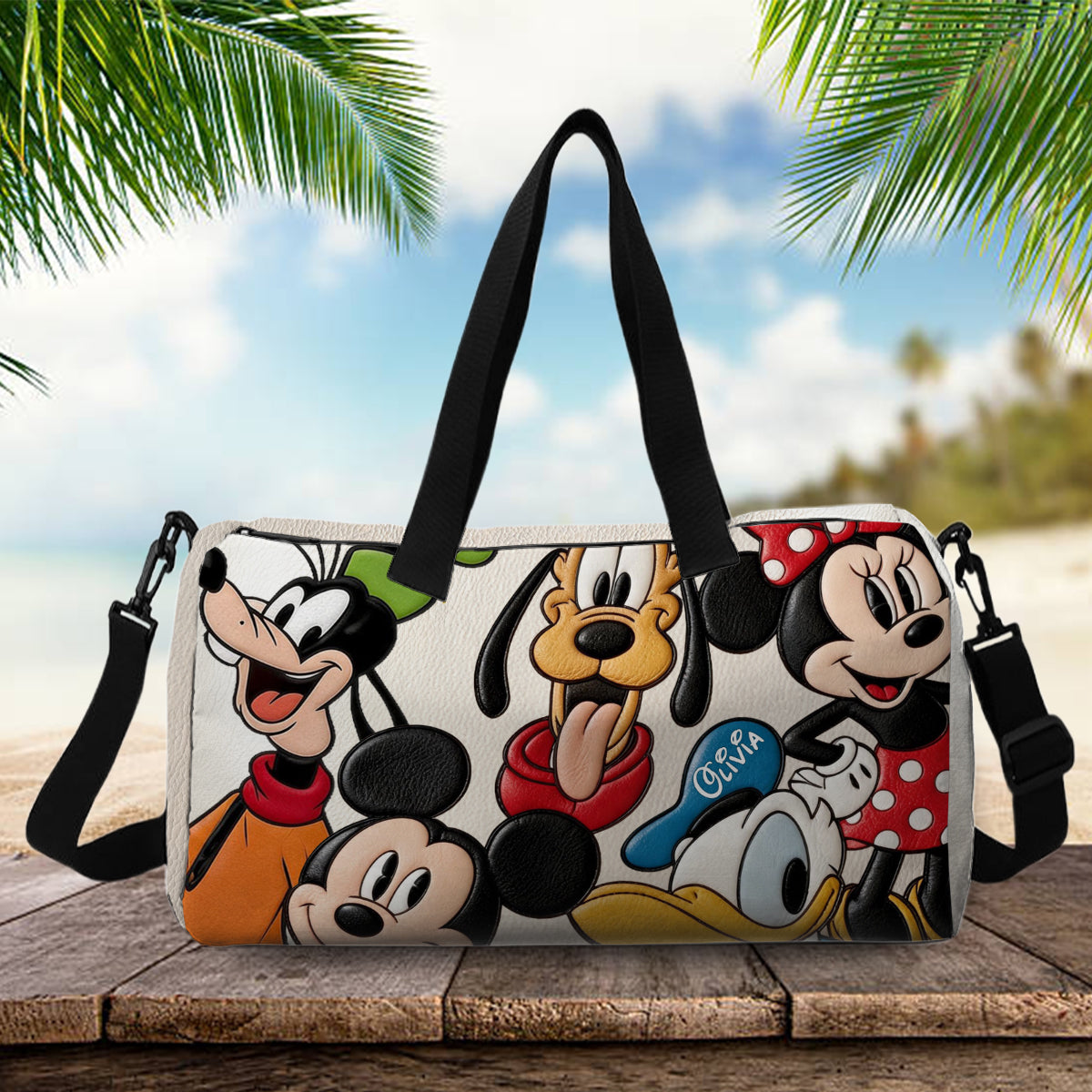 Friends - Personalized Mouse Luggage Cover