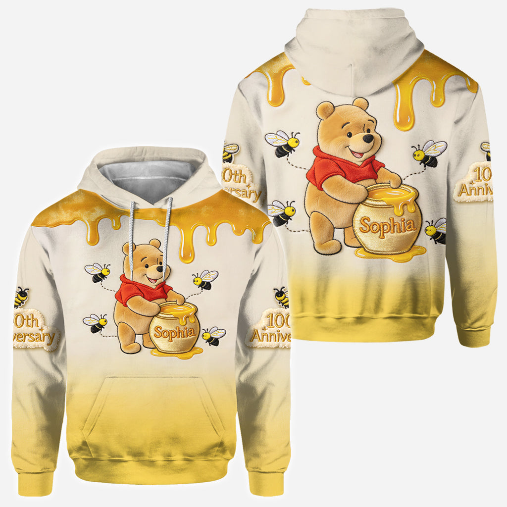 Honey Bear 100th Anniversary - Personalized Mouse All Over Shirt