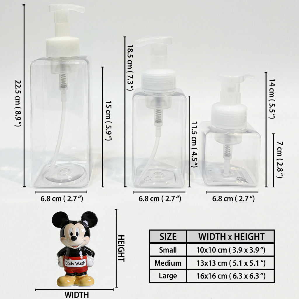 Luxury Spa - Personalized Mouse Pump Dispenser