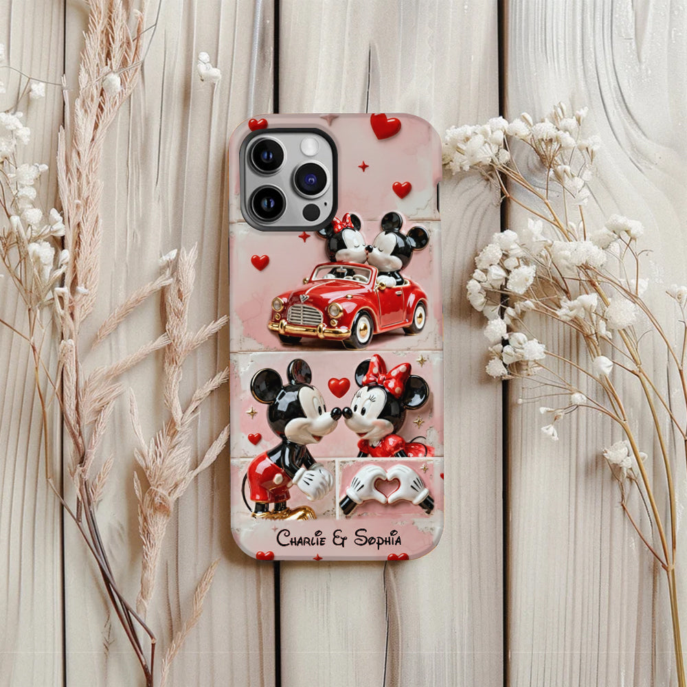 Happily Ever After - Personalized Mouse Full Print Phone Case