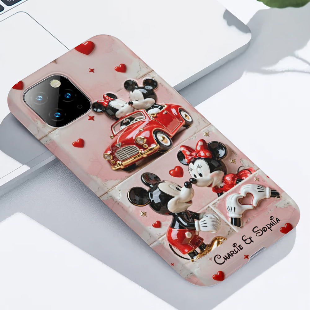 Happily Ever After - Personalized Mouse Full Print Phone Case