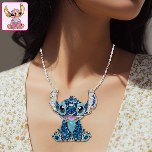 Ohana Means Family - Personalized Ohana Custom Shaped Pendant Necklace