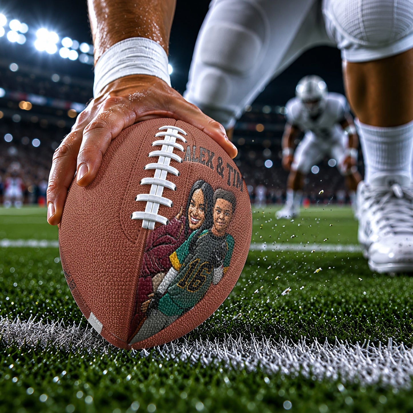 Gift For Sporty Kid, American Football, Basketball, Soccer, Baseball - Personalized Basketball Multi-Sport Ball