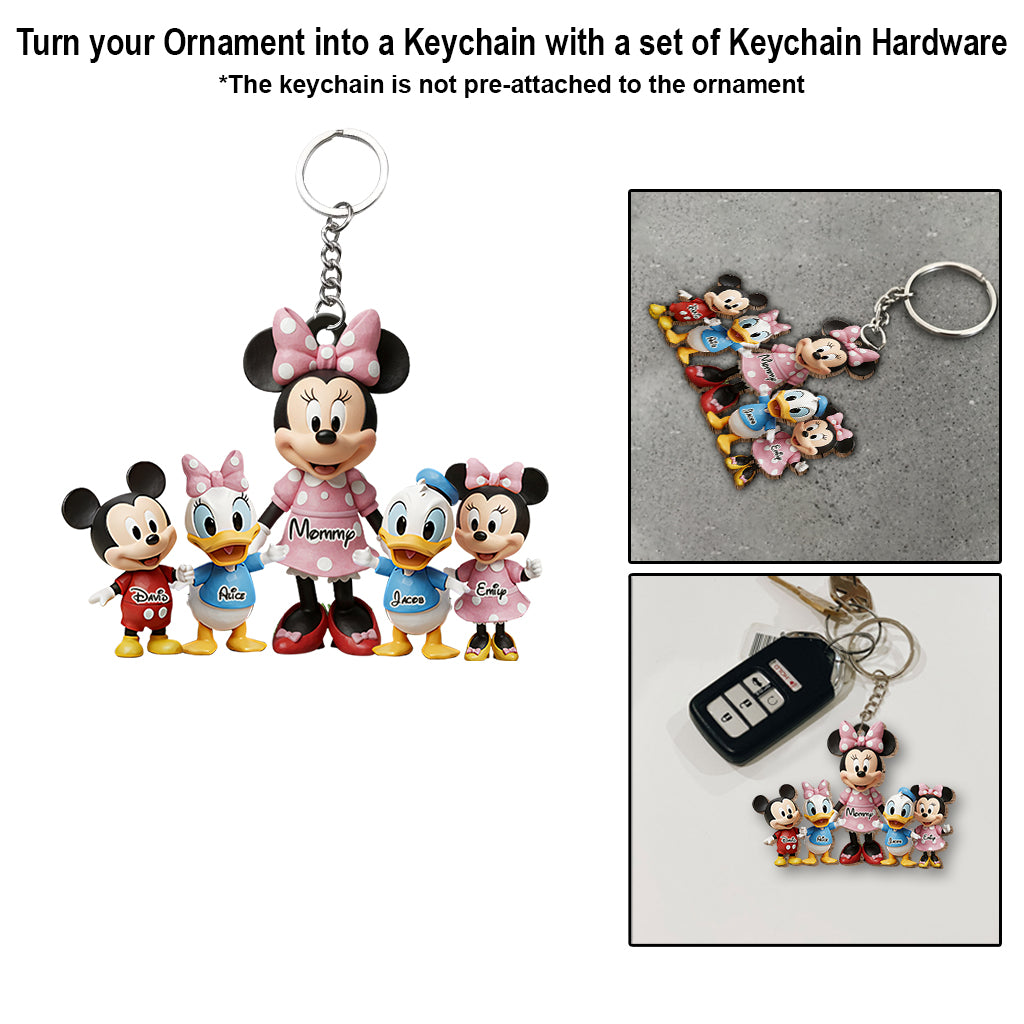 Mama Mouse - Personalized Mouse Ornament