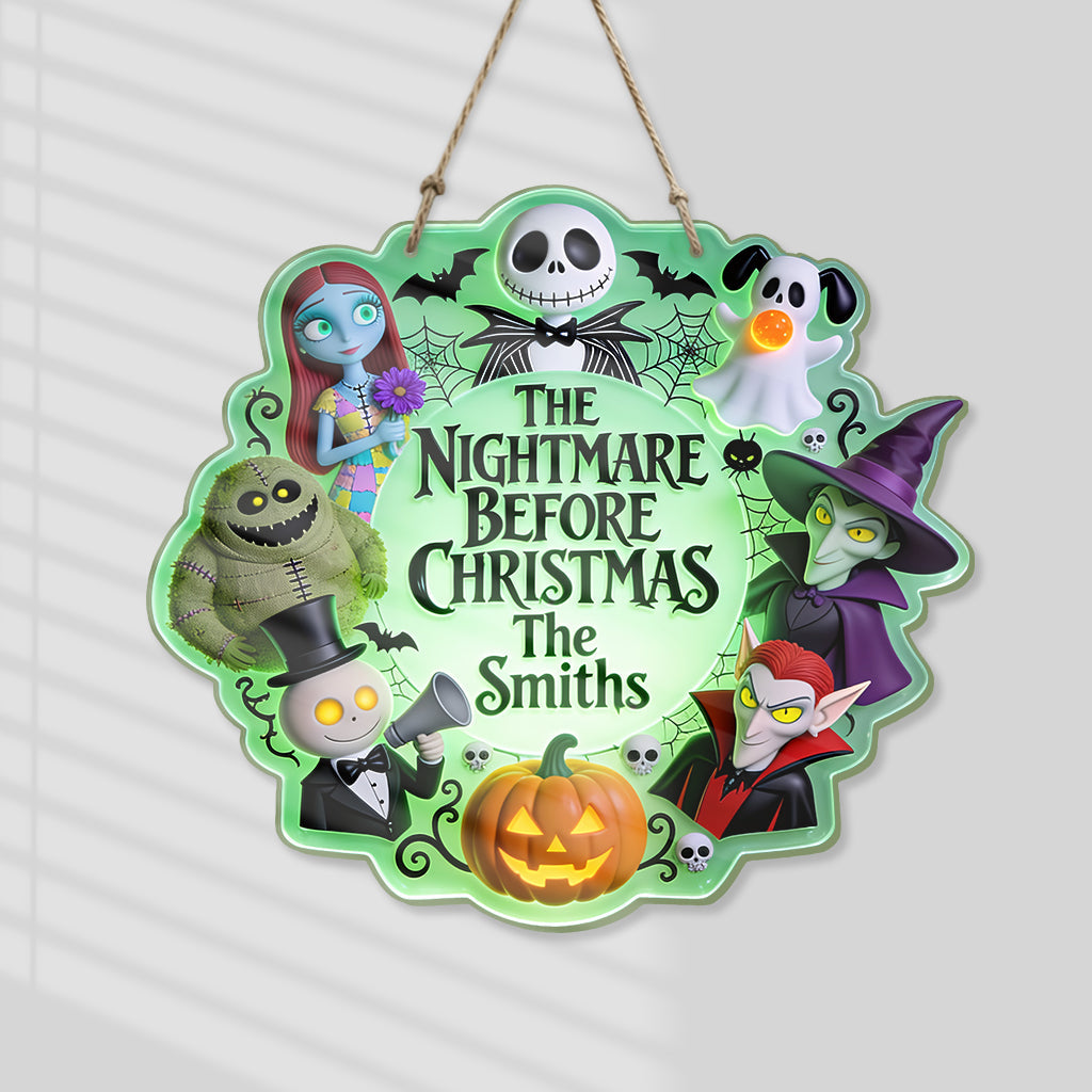 Spooky Nightmare - Personalized Nightmare Luminous Acrylic Sign