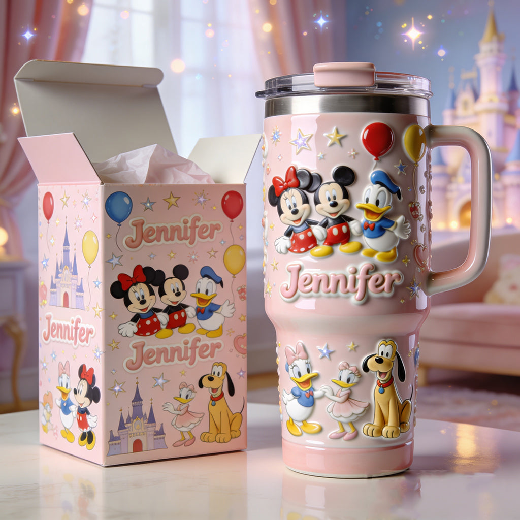 Magic Dream - Personalized Mouse Tumbler With Handle