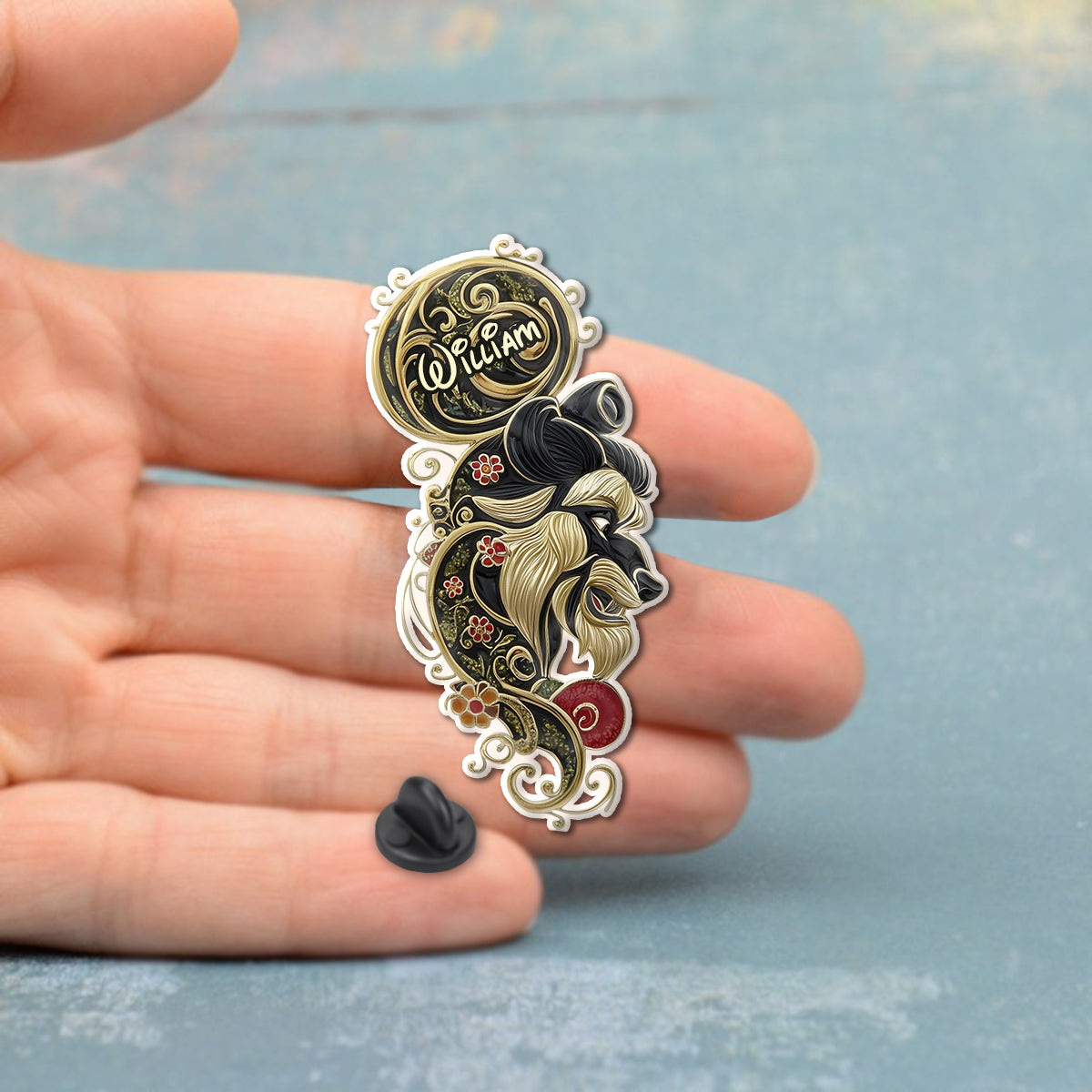 Tale As Old As Time Couple Princess And Beast - Personalized Mouse Pin
