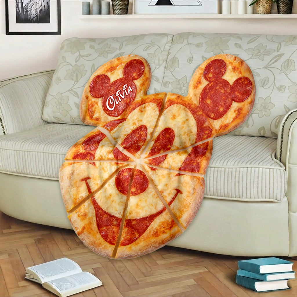 Magic Cake - Personalized Mouse Shaped Fleece Blanket