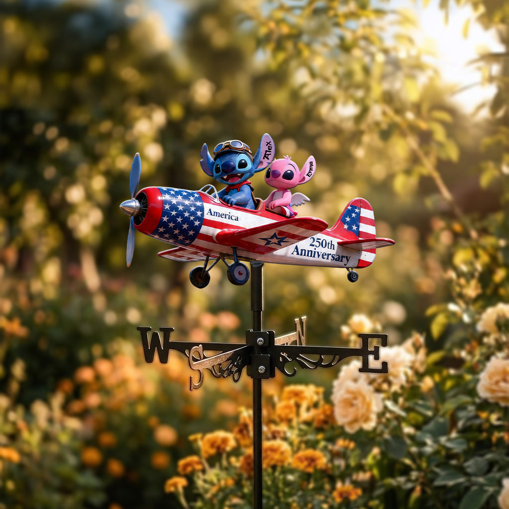 Happy Couple - Personalized Ohana Weather Vane
