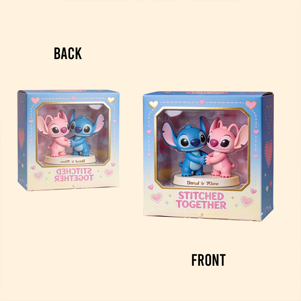 Stitched Together - Personalized Ohana Custom Shaped Acrylic Plaque
