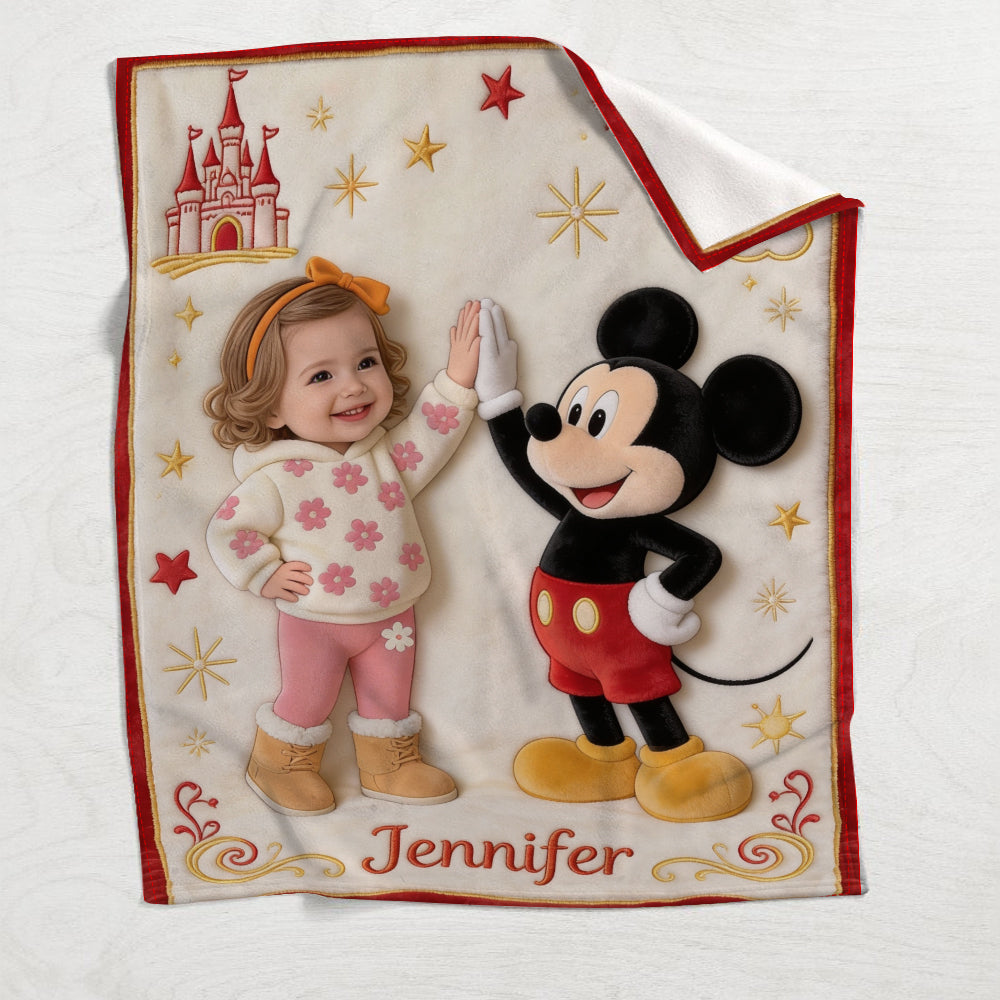 Friends - Personalized Mouse Blanket