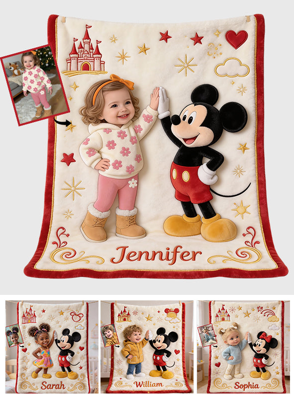 Friends - Personalized Mouse Blanket