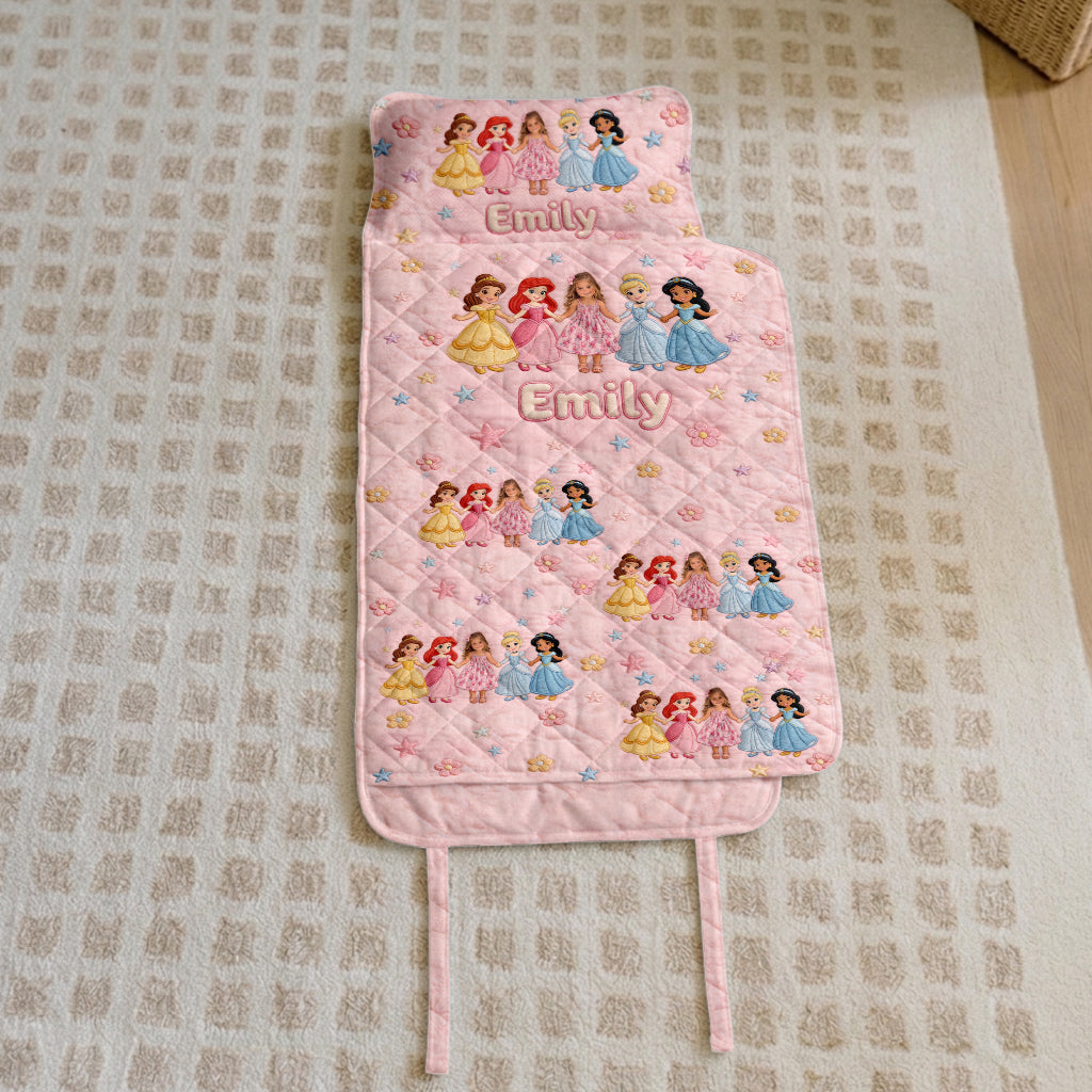 Princess Dream - Personalized Beautiful Princess Nap Mat