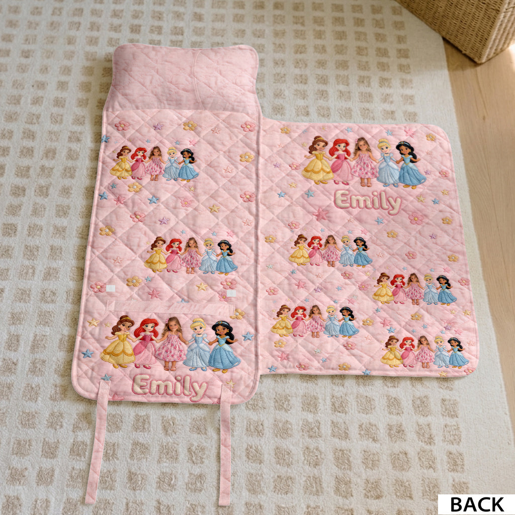 Princess Dream - Personalized Beautiful Princess Nap Mat