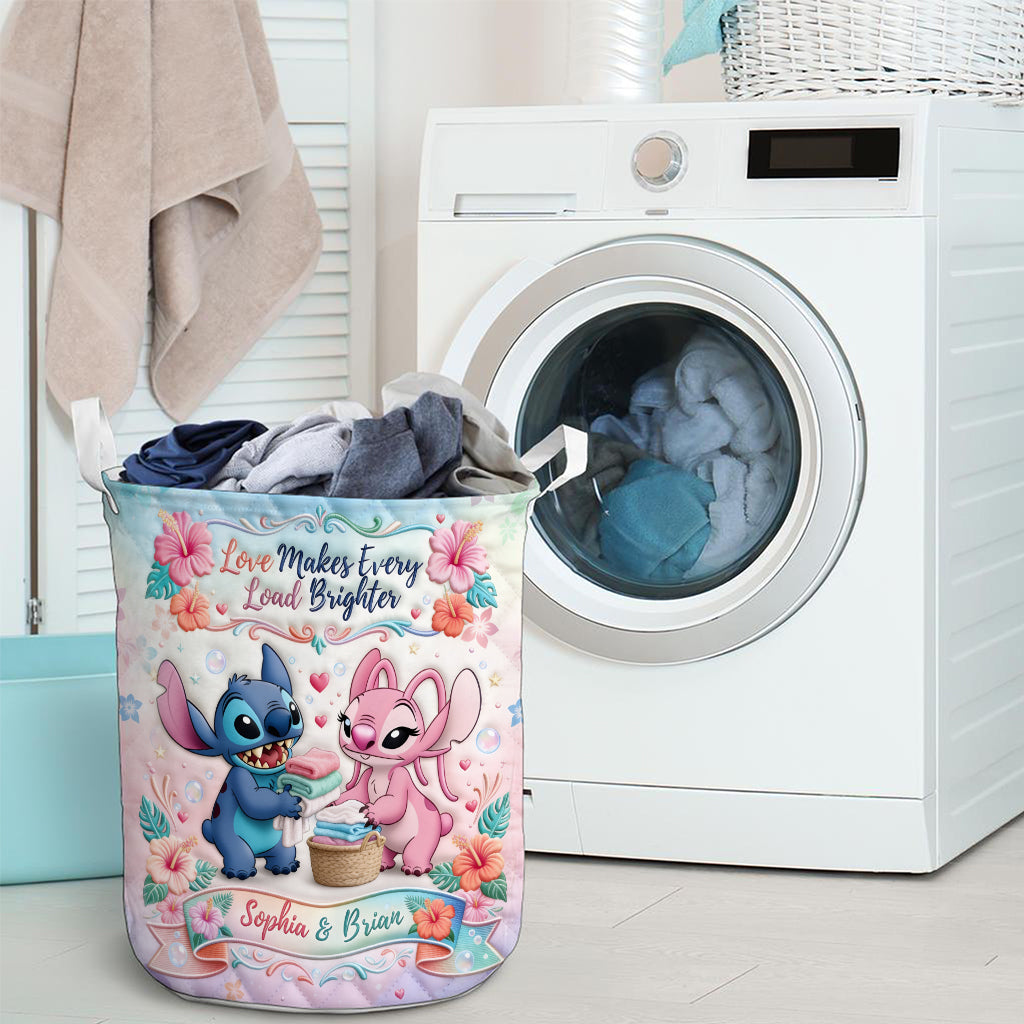 Love Makes Every Load Lighter - Personalized Ohana Storage Basket