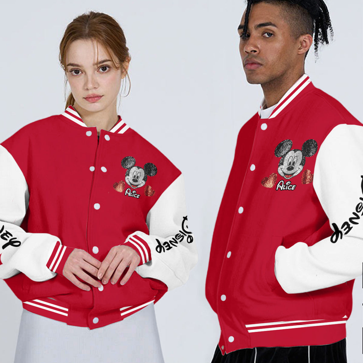 Magic Mouse - Personalized Mouse Varsity Jacket
