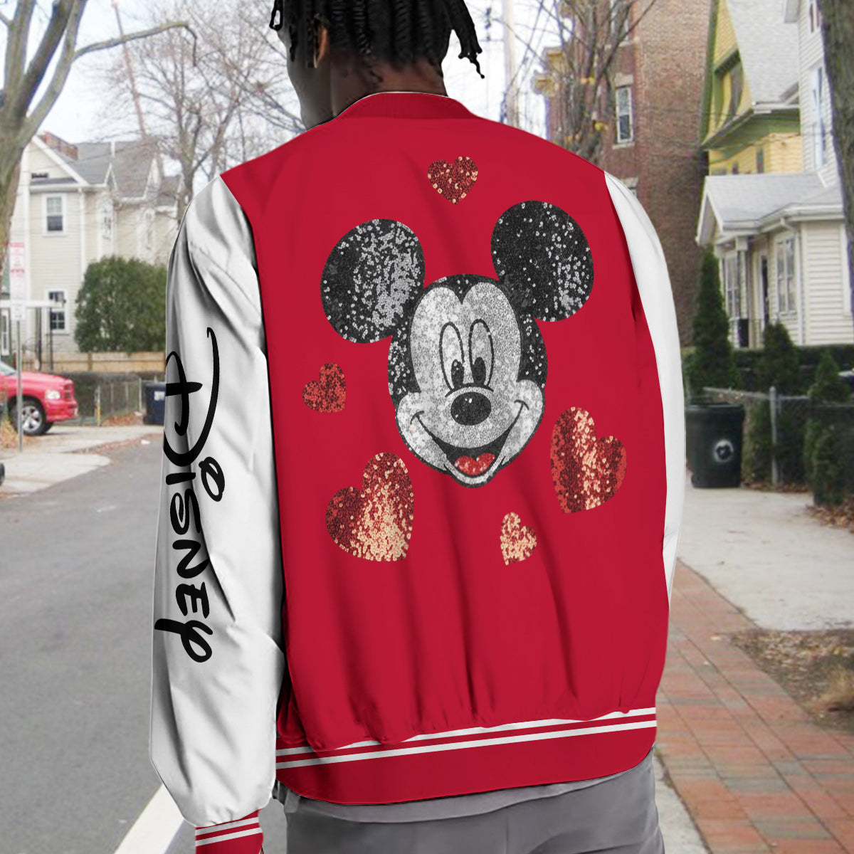 Magic Mouse - Personalized Mouse Varsity Jacket