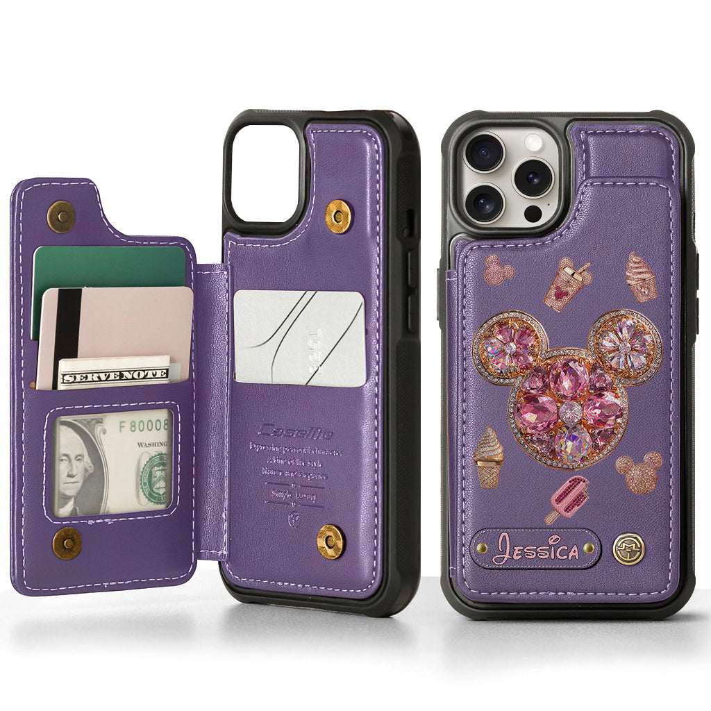 Magical Moments - Personalized Mouse Wallet Phone Case