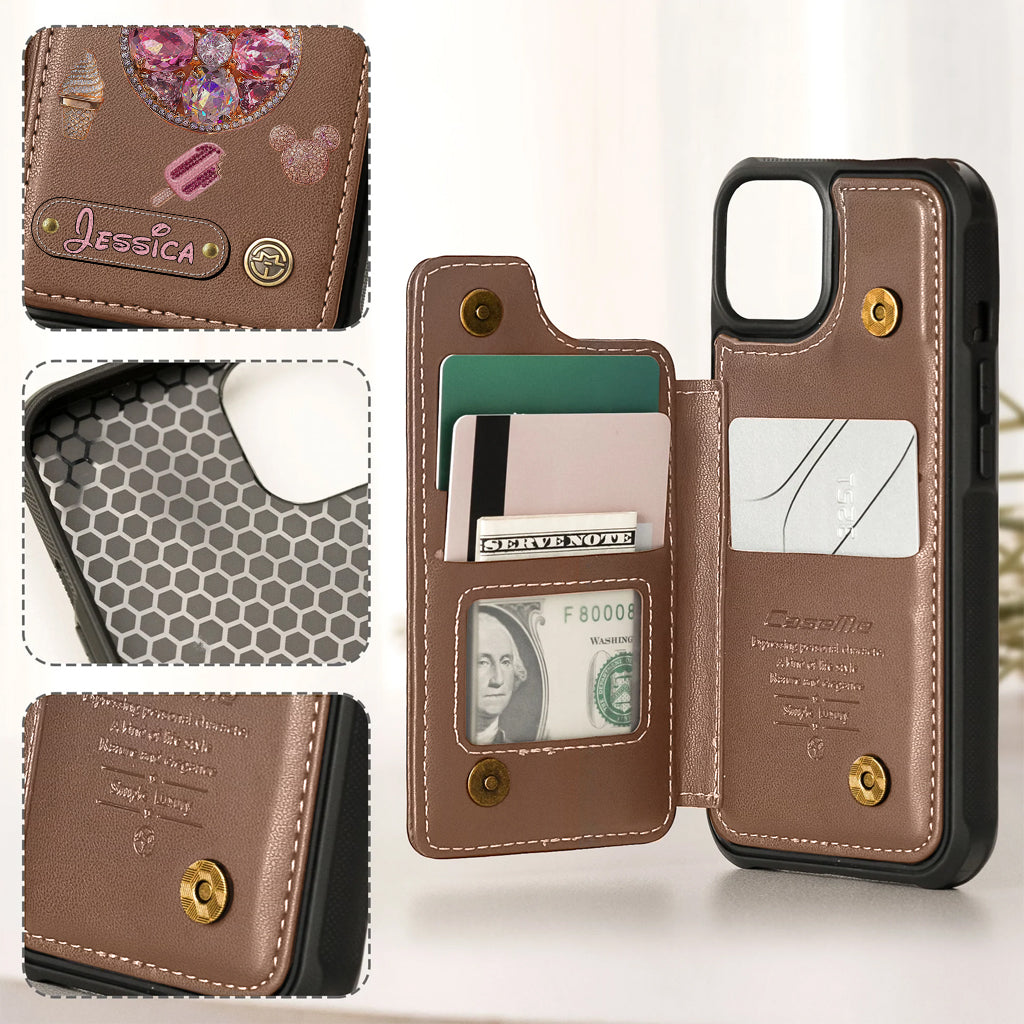 Magical Moments - Personalized Mouse Wallet Phone Case