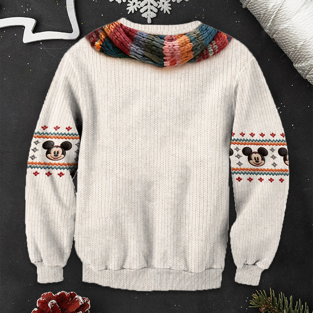 Belive In Magic - Personalized Mouse Ugly Sweater