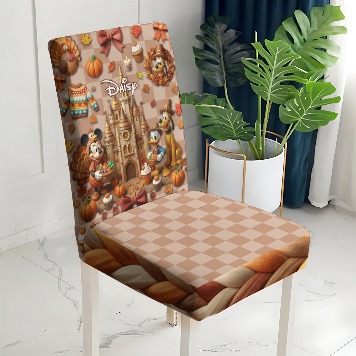 Tis The Season - Personalized Mouse Chair Cover Set