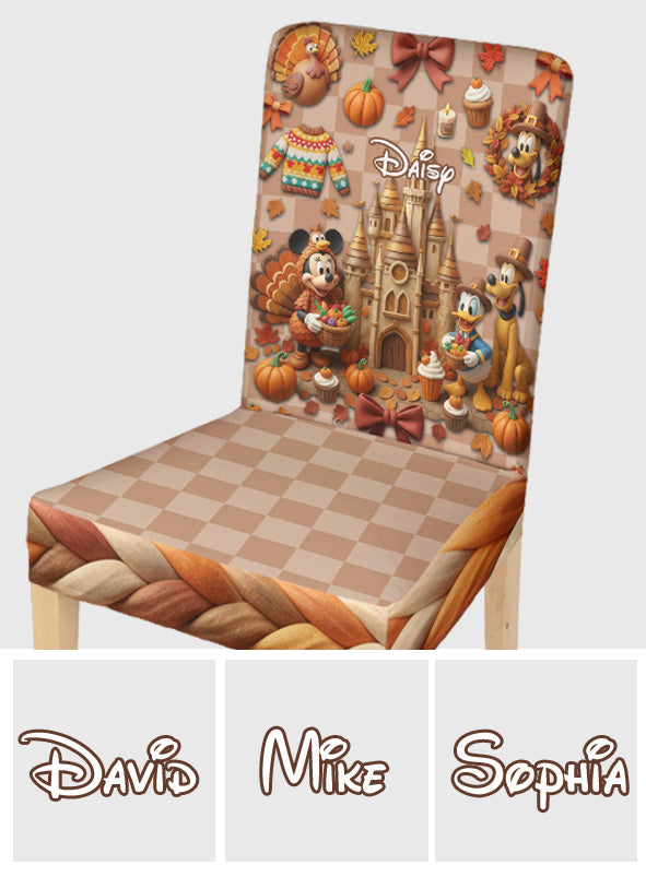 Tis The Season - Personalized Mouse Chair Cover Set