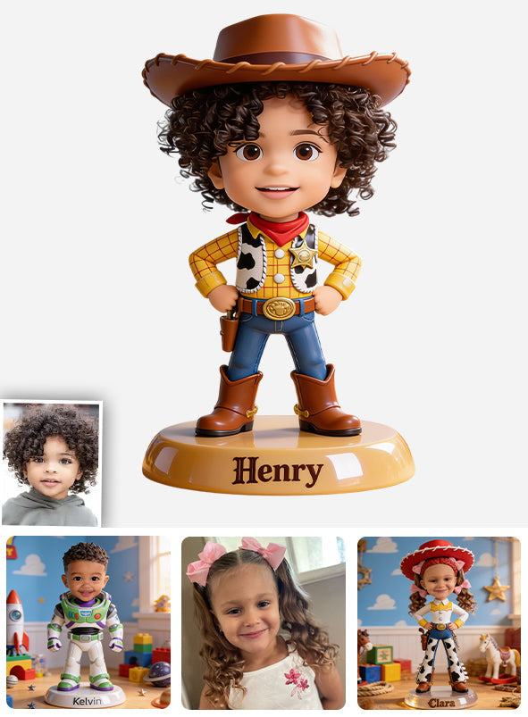 Happy Story - Personalized Movie For Kids Premium 3D Figurine