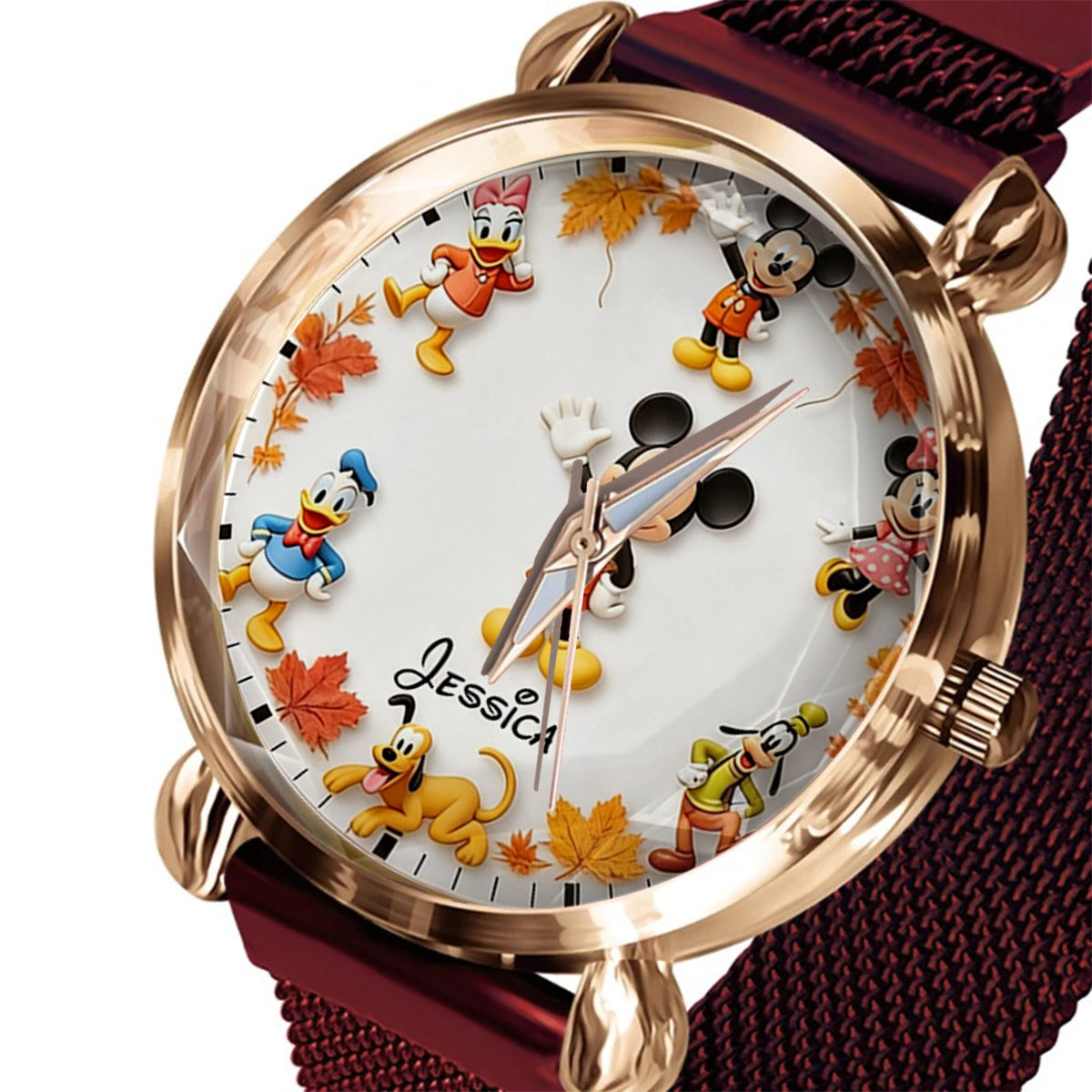 It's Fall Y'all - Personalized Mouse Women Hand Watch