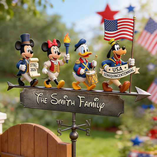 250th Anniversary - Personalized Mouse Weather Vane