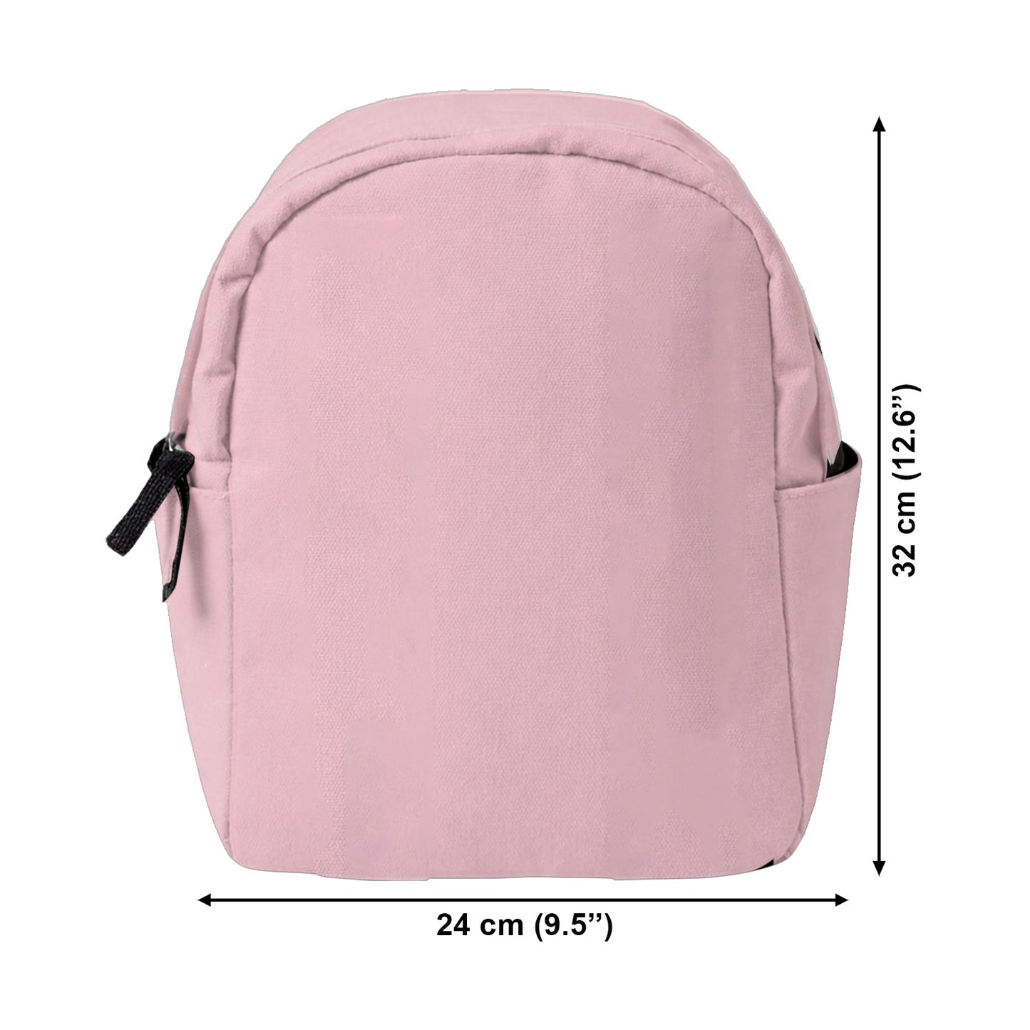 Custom Photo, Alphabet, Any Character - Personalized Kid Changeable Leather Patch Backpack