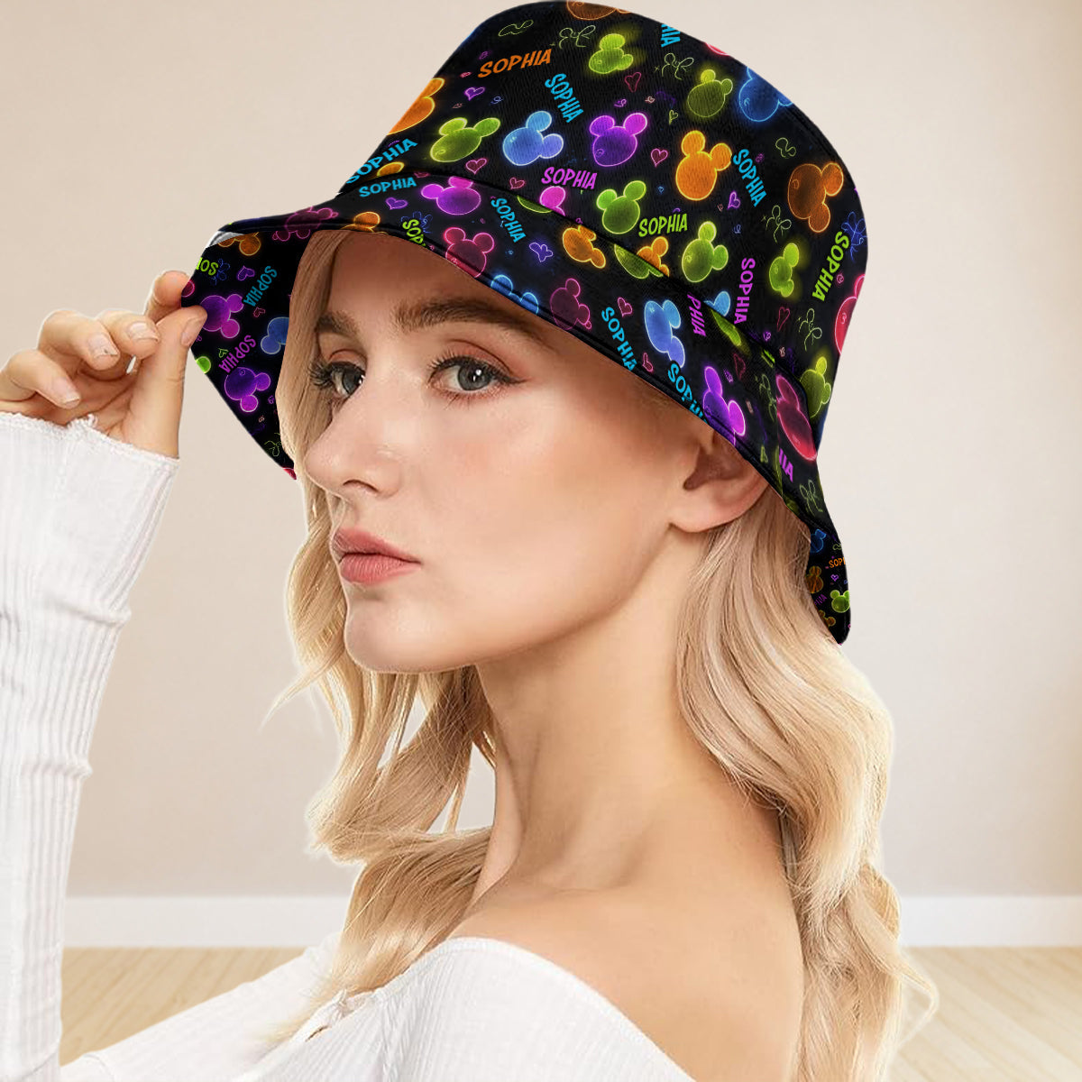 Magical Dream Suitable to Go Out - Personalized Mouse Bucket Hat