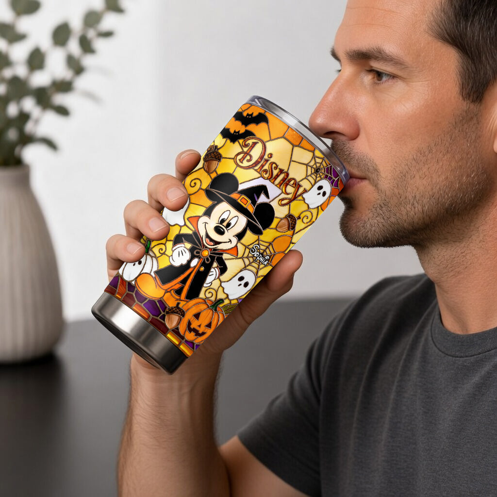 Halloween Is Coming - Personalized Mouse Tumbler