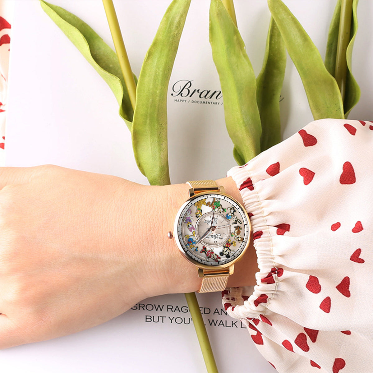 Magical Friends - Personalized Mouse Women Hand Watch