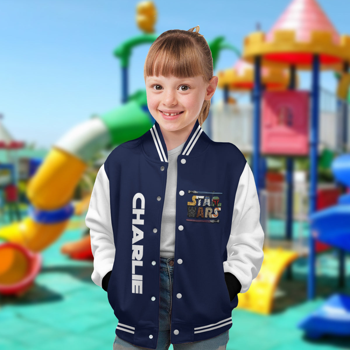 The Force - Personalized The Force Varsity Jacket