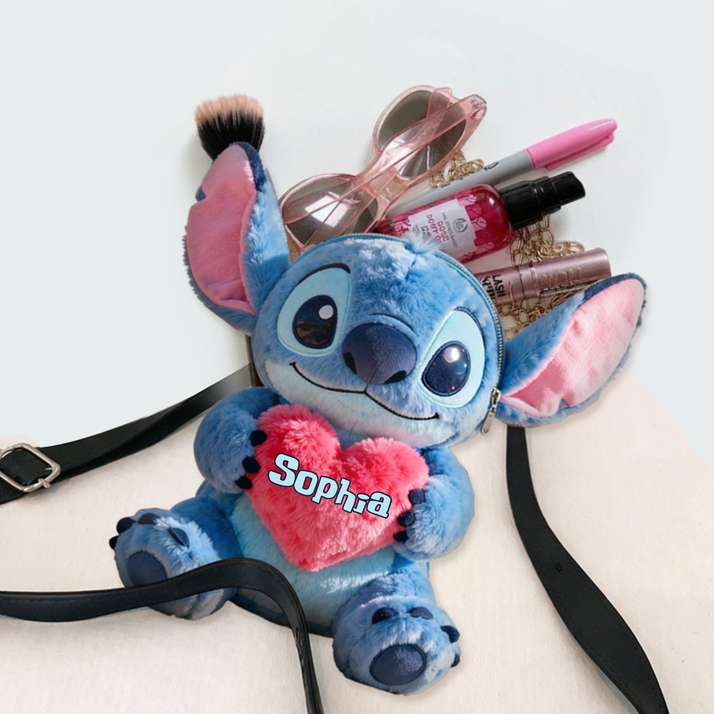 Ohana Means Family - Personalized Ohana Plush Crossbag