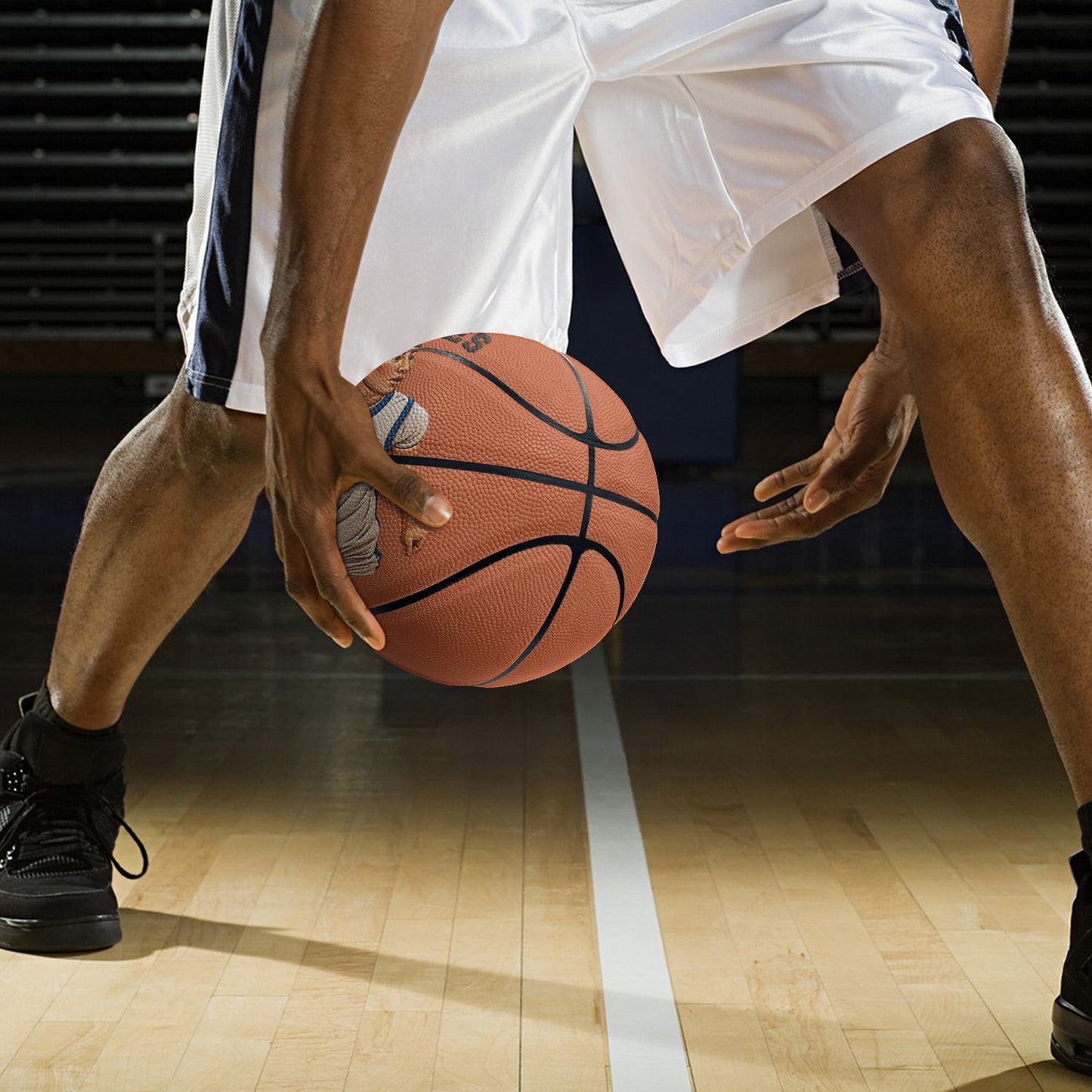 Any Photo Love Basketball - Personalized Basketball Multi-Sport Ball
