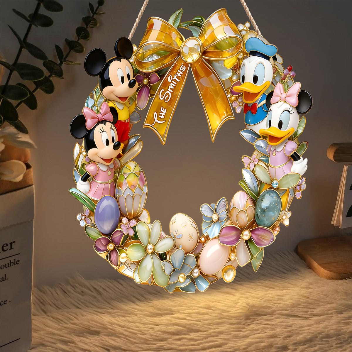 Magical Easter - Personalized Mouse LED Light Acrylic Sign