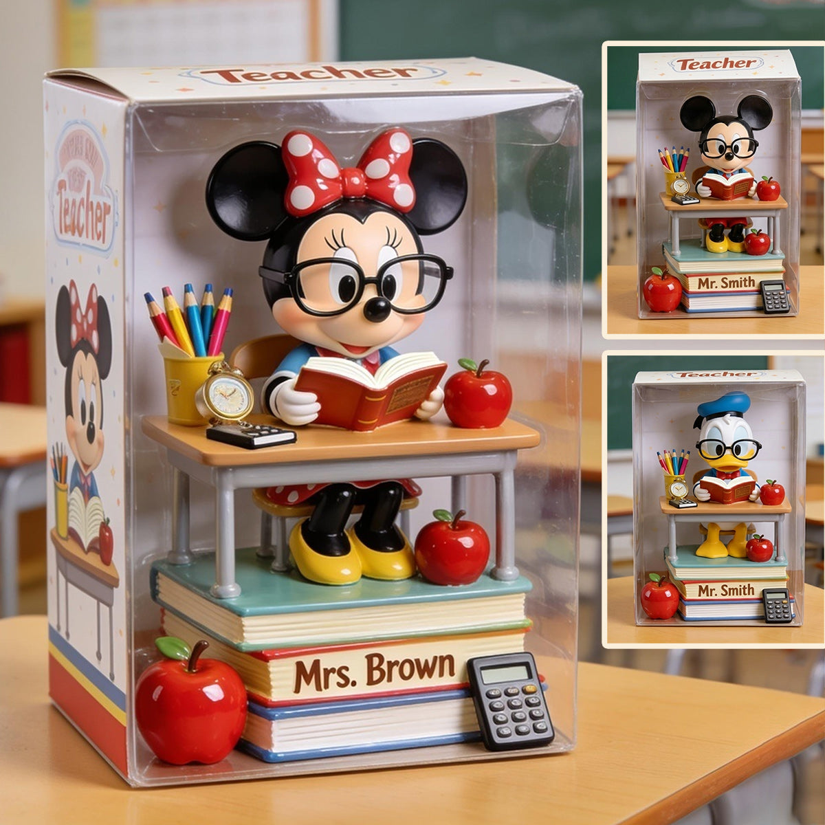 Teacher Gift - Personalized Mouse Acrylic Display Box