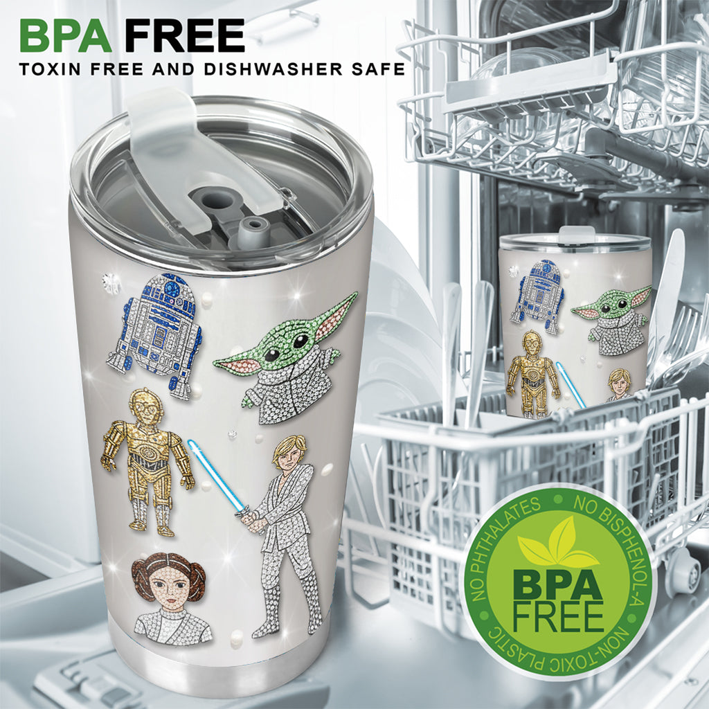 The Galaxy - Personalized The Force Tumbler