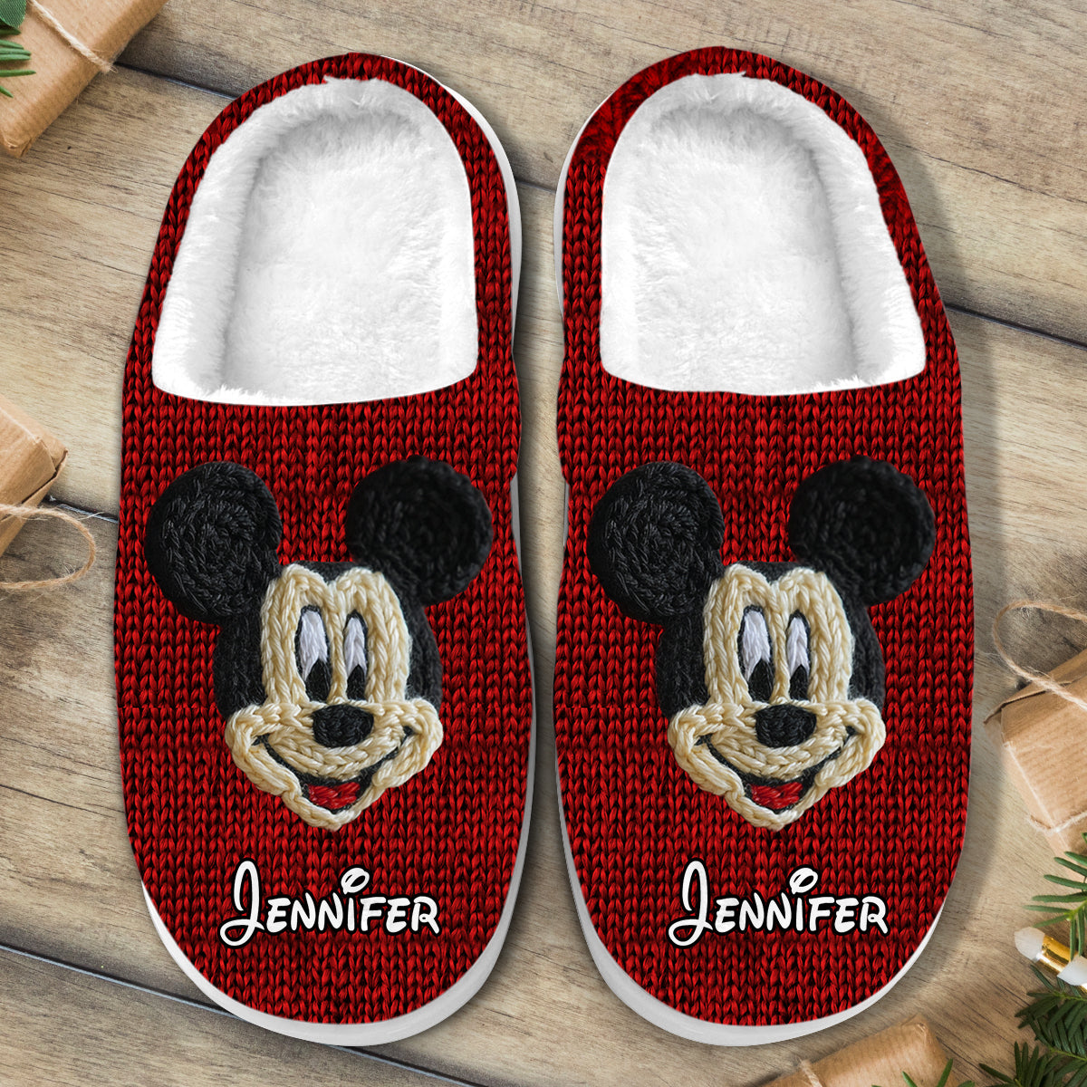 Magical Friends - Personalized Mouse Slippers