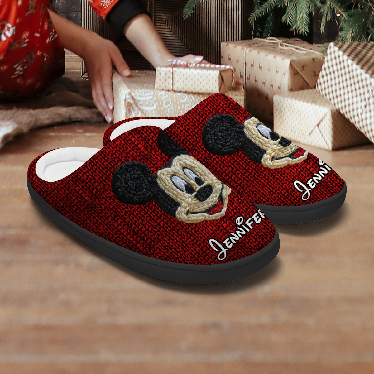 Magical Friends - Personalized Mouse Slippers
